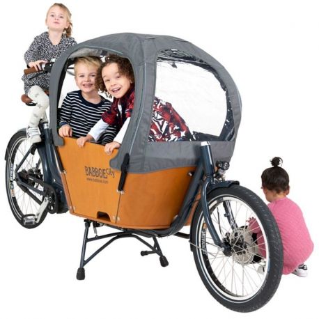 Babboe City Mountain – Vélo cargo biporteur électrique familial